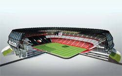 VolkerWessels presenteert plan voor superKuip Feyenoord