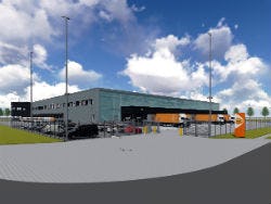 Distributiecentrum PostNL in Sassenheim