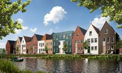 Woningen in Vathort, Amersfoort, een van de grootste Vinexwijken