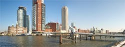 Rotterdam onderzoekt bouw drijvend icoon Rijnhaven