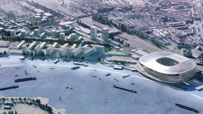 Uit de oorspronkelijke plannen voor Feyen