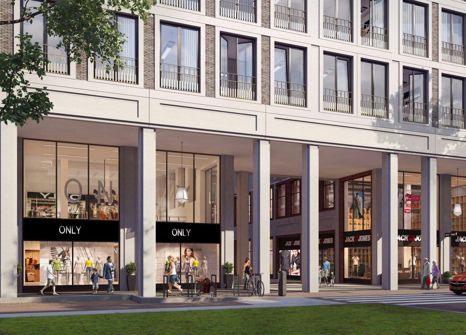 De pijplijn met retailprojecten is in anderhalf jaar tijd verder leeggelopen.