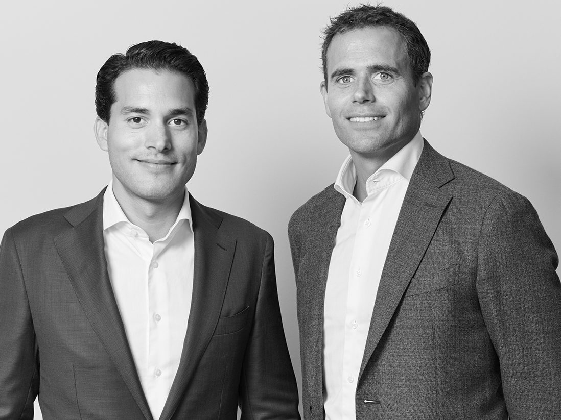 Douglas van Oers en Niek Poppelaars 