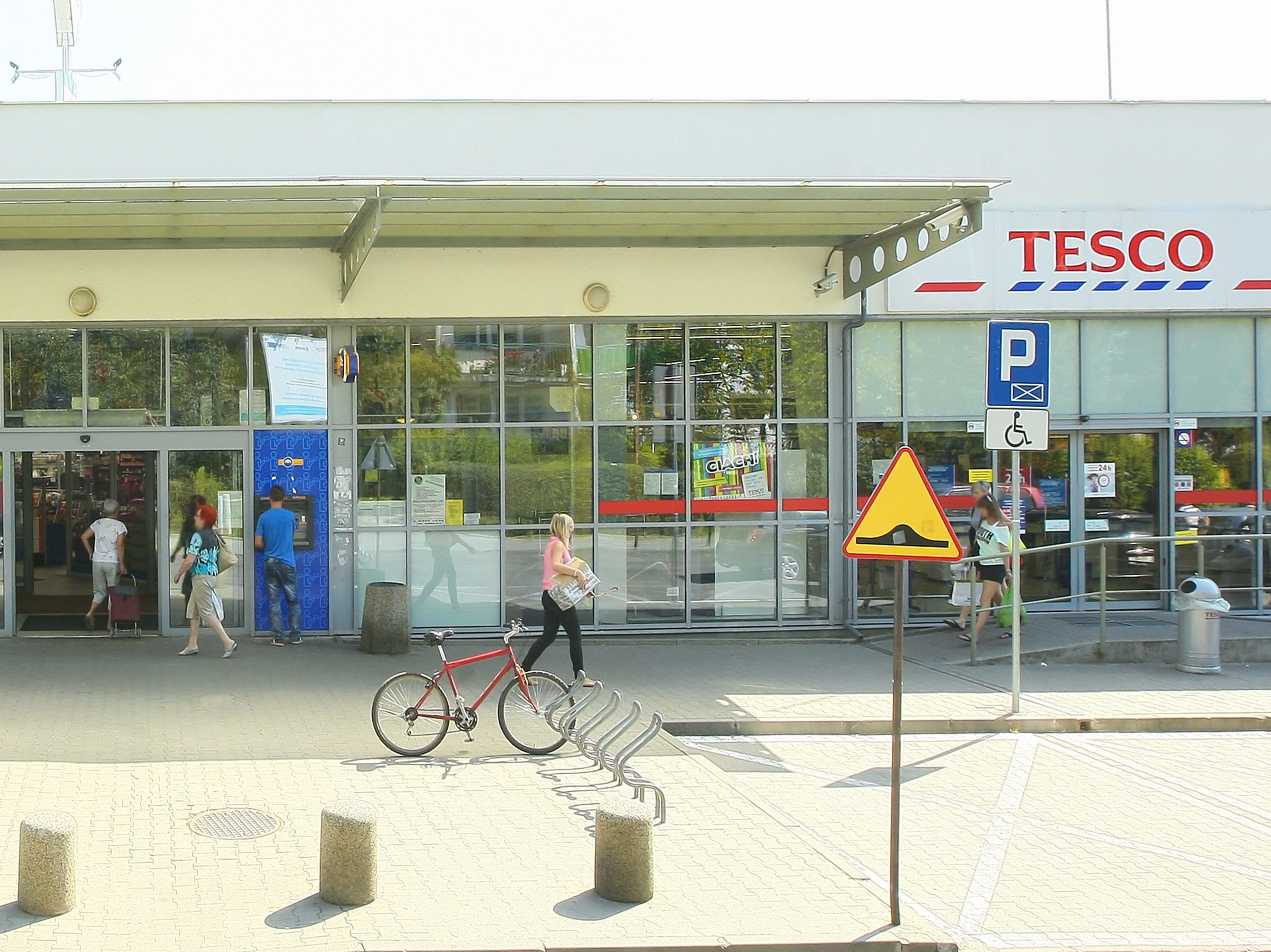 Winkelcentrum in Lodz Polen