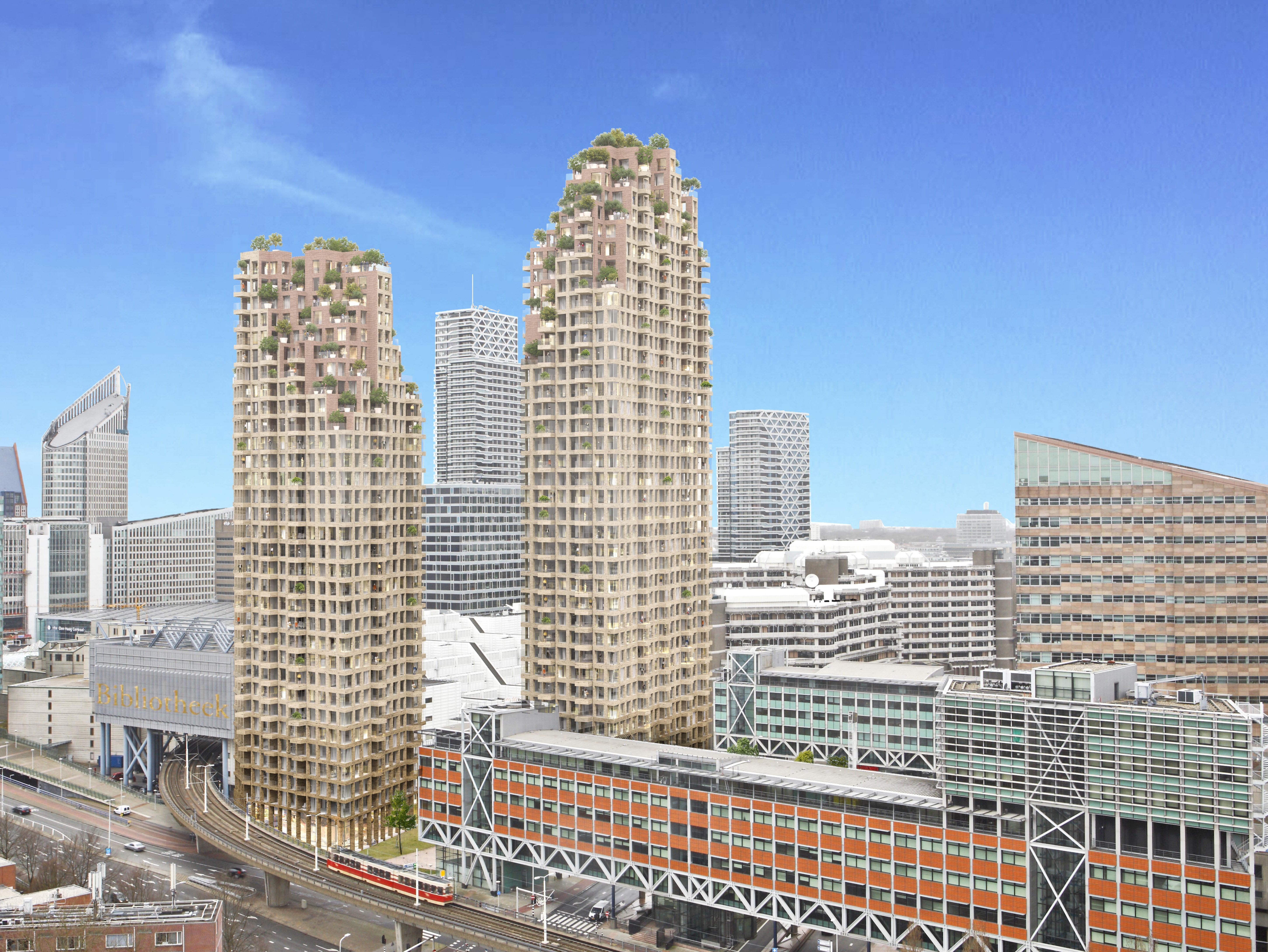 woontorens-Grotius-I-en-II-Den-Haag