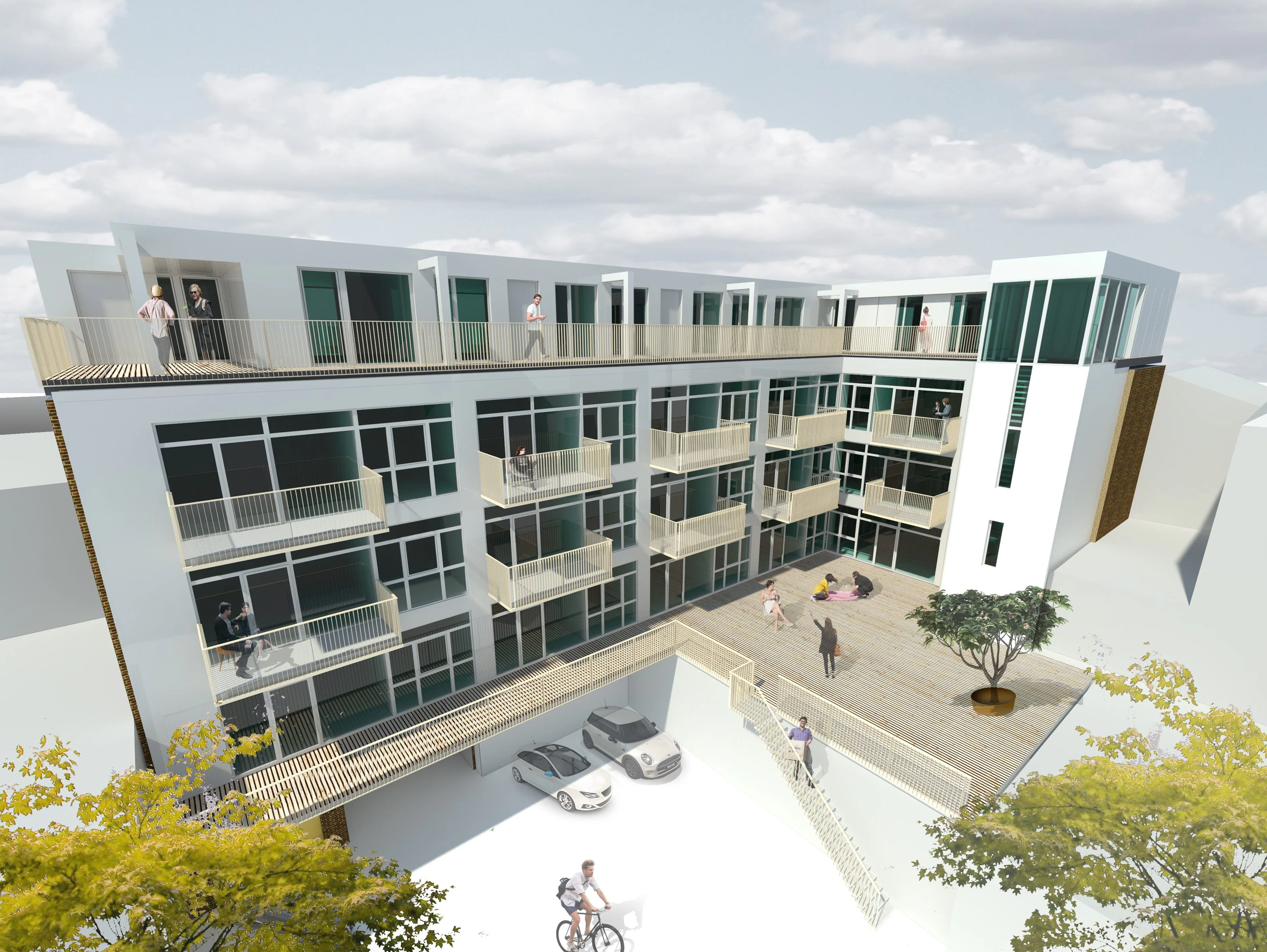 Rozet Parc in de Kortestraat Arnhem