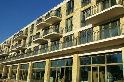 Woningen van ouderenhuisvester Habion in de Apeldoornse wijk Anklaar.