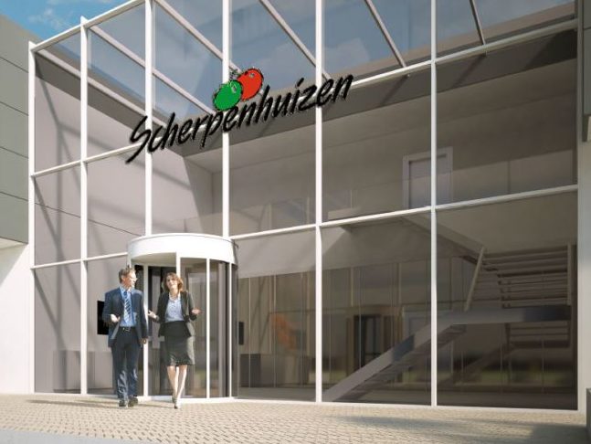 Het distributiecentrum van Scherpenhuizen in Eindhoven