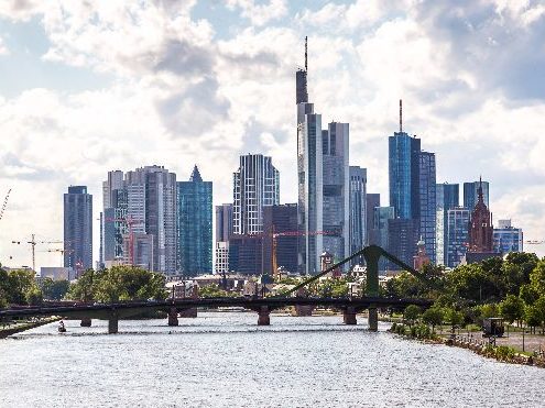 zakencentrum in Frankfurt