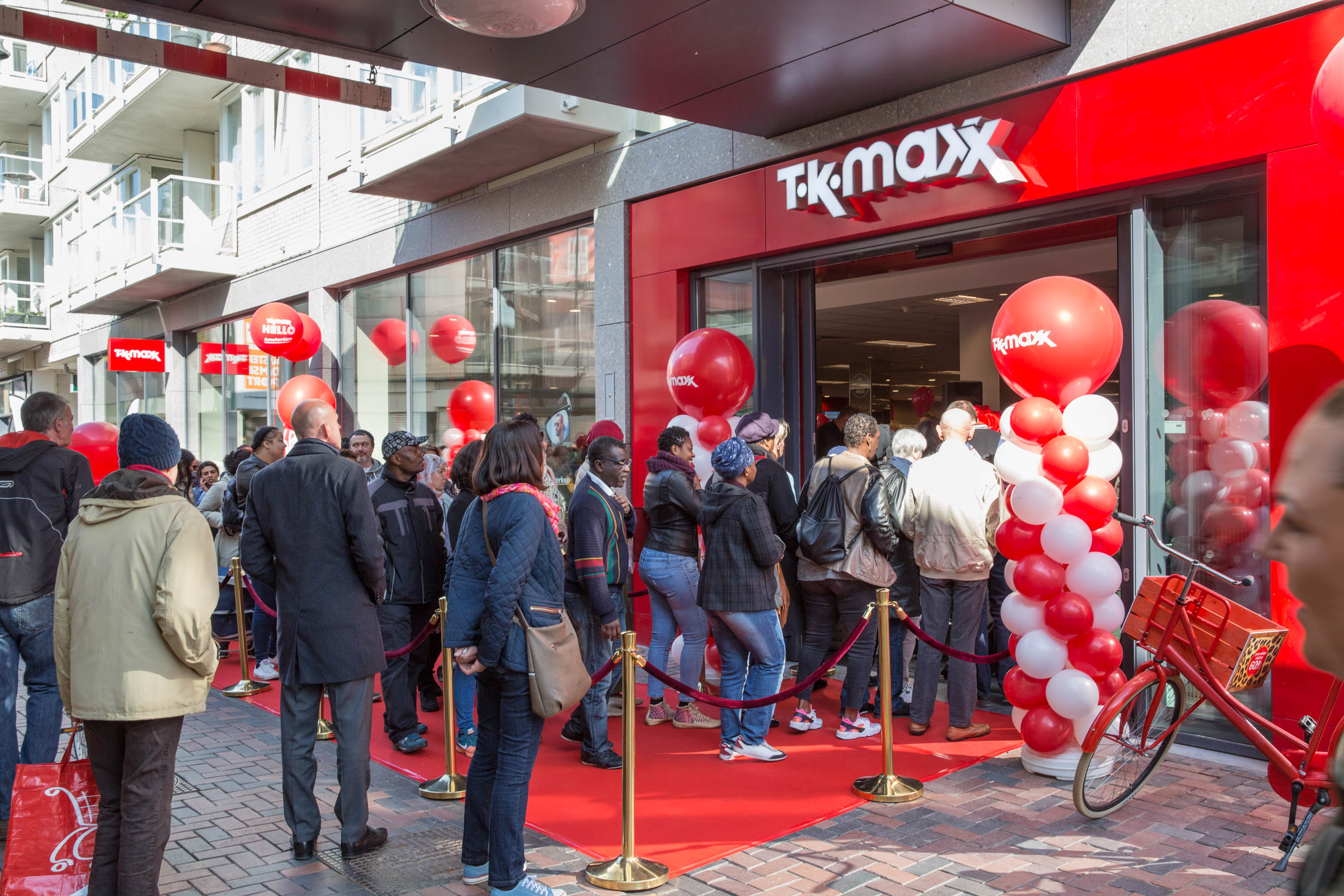 Opening TK Maxx Amsterdamse Poort