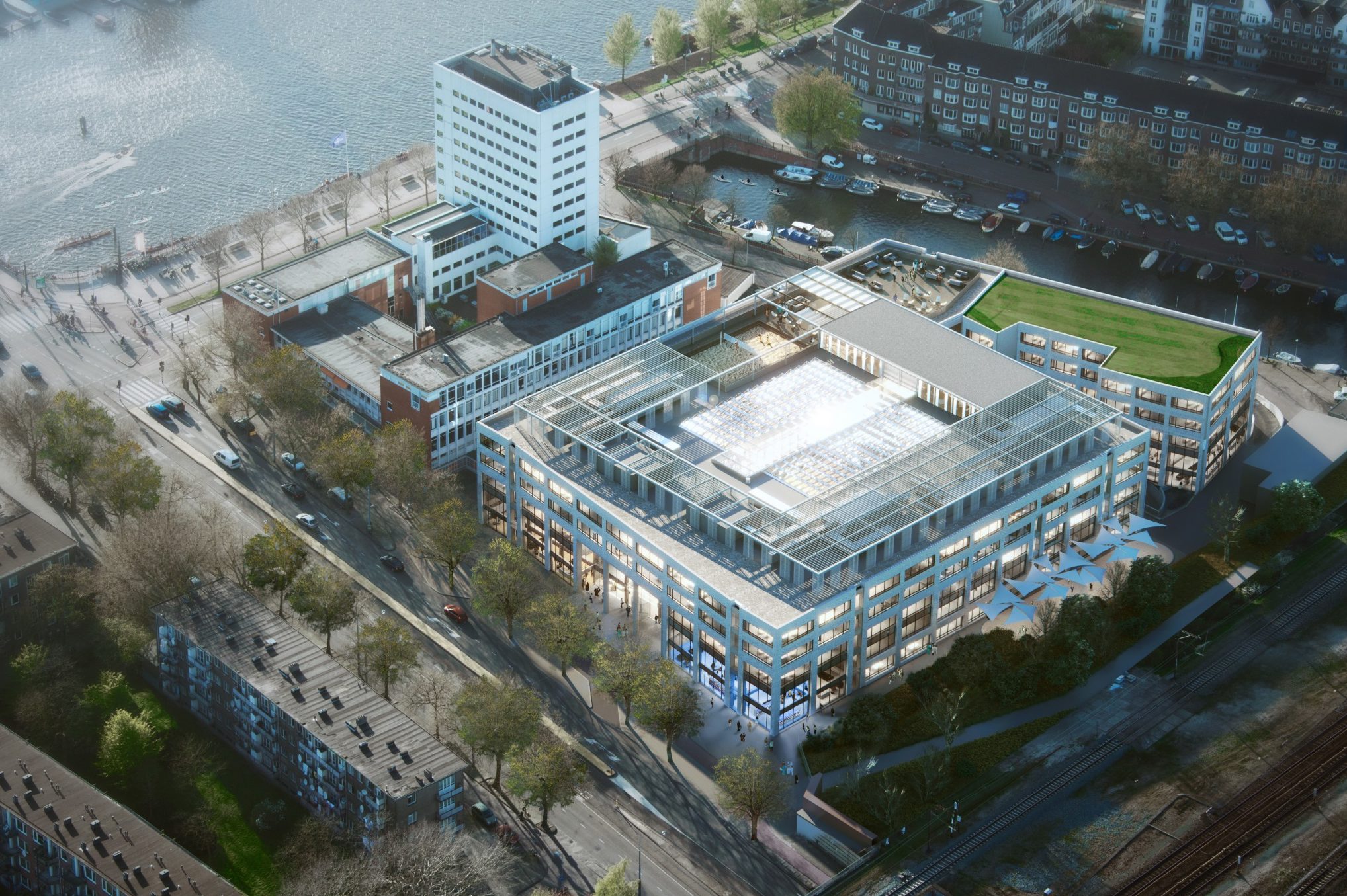 The Cloud aan Meester Treublaan 7 in Amsterdam