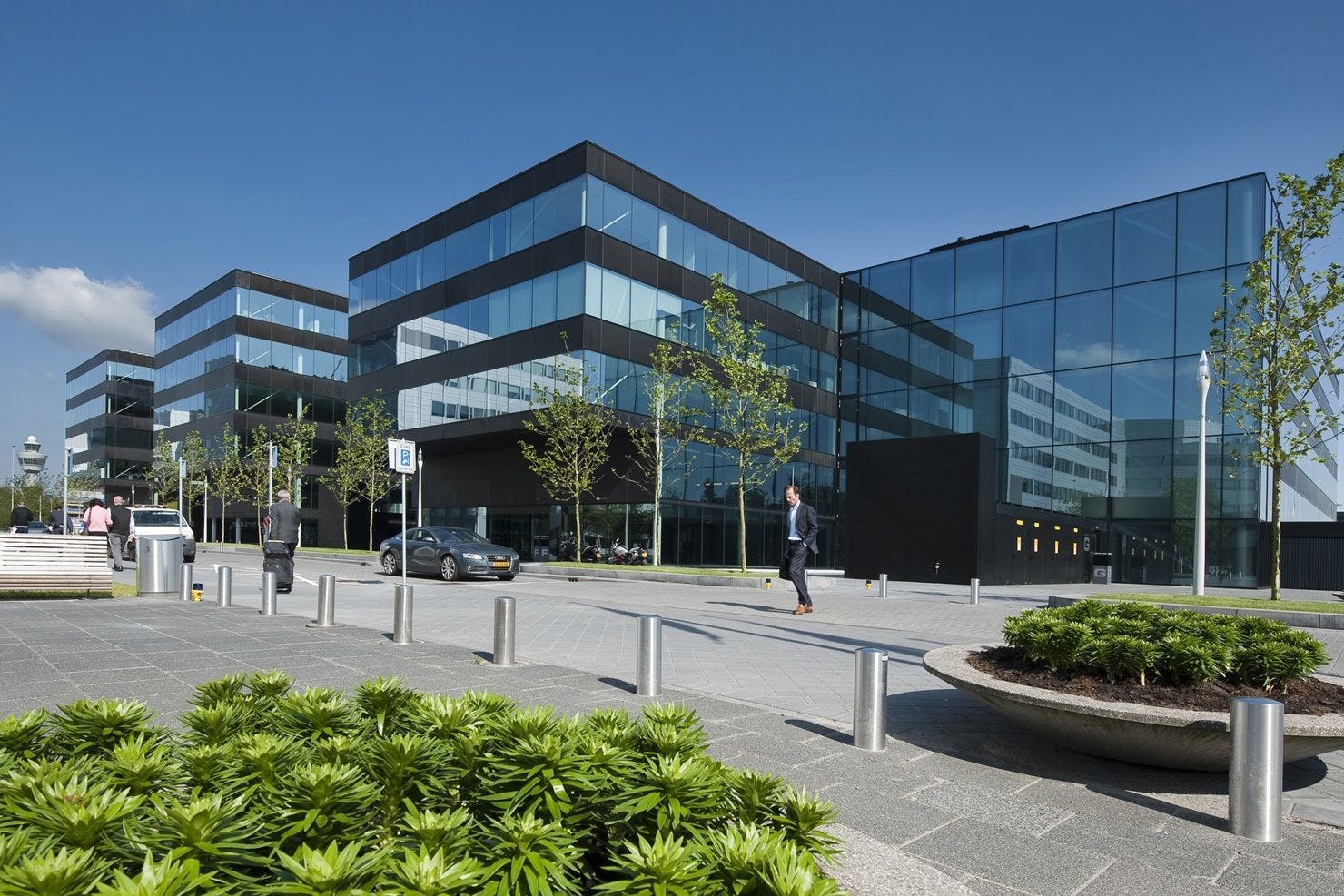 Het Microsoft-kantoor The Oultook op Schiphol