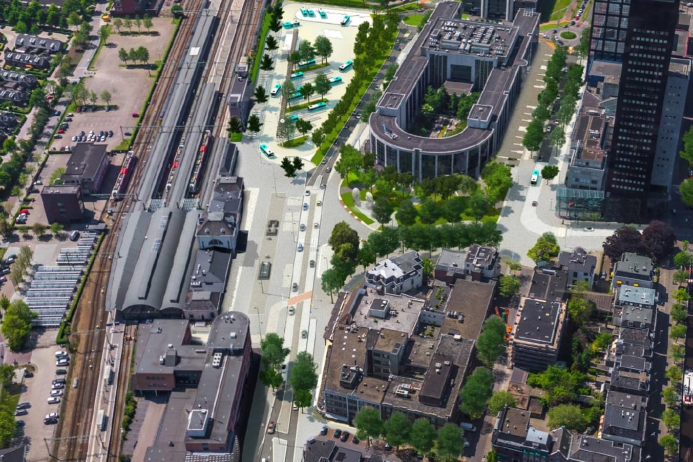 Leeuwarden-stationsgebied