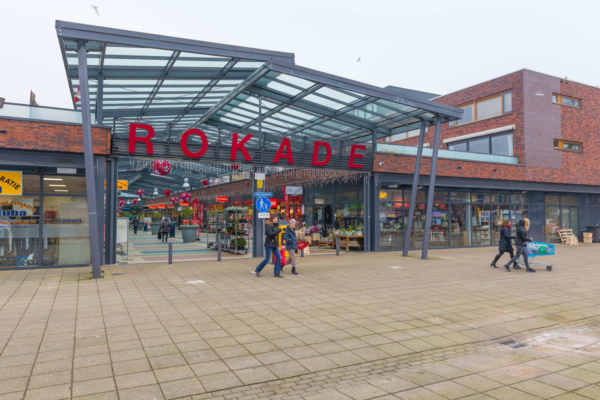 Winkelcentrum Rokade in Utrecht.