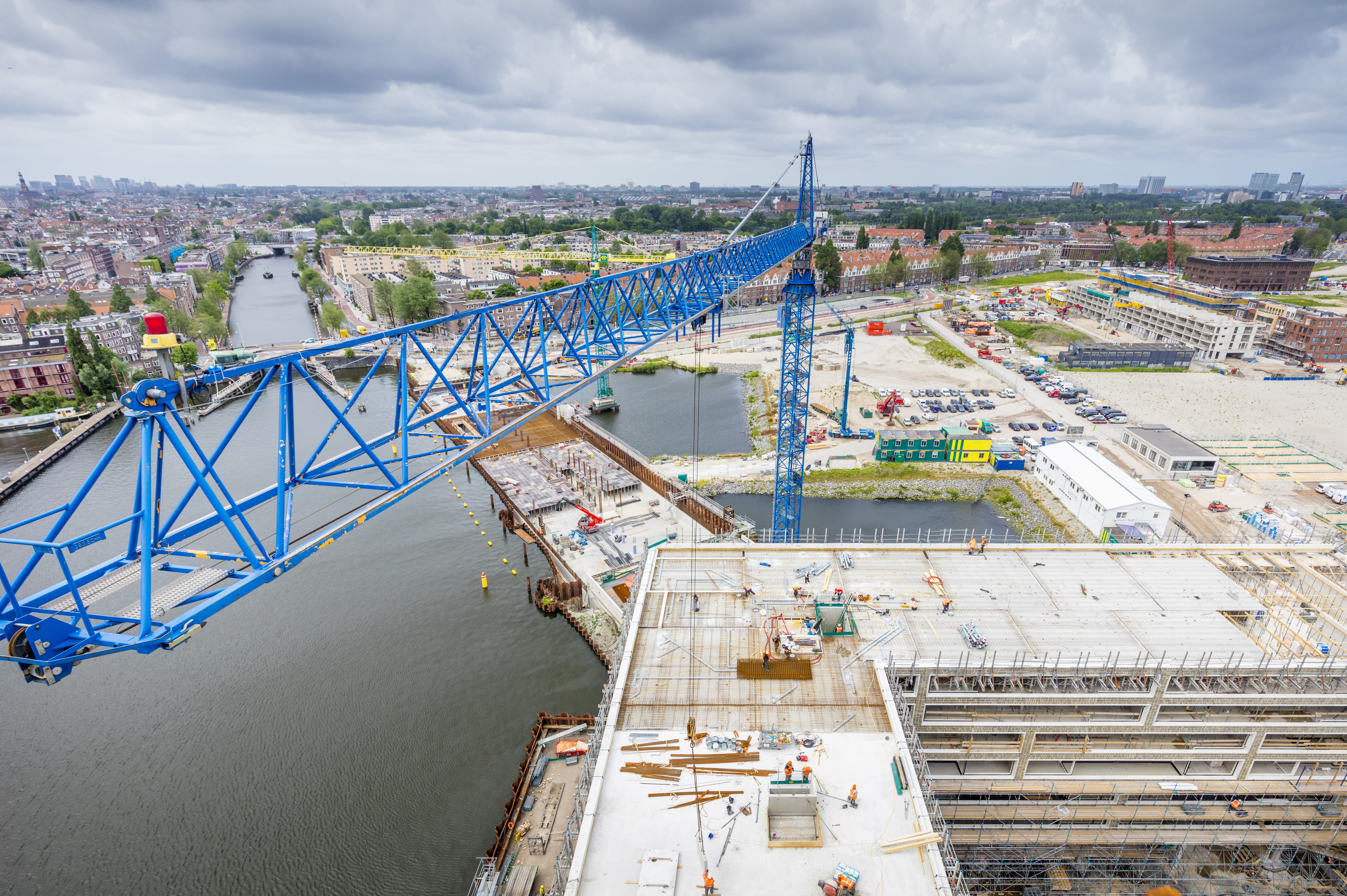 Pontsteigergebouw Houthaven Amsterdam Foto: Dura Vermeer/Jorrit Lousberg
