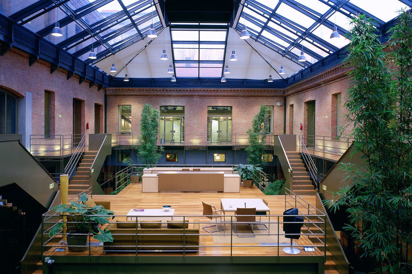 Hoofdkantoor Aguirre Newman in Madrid