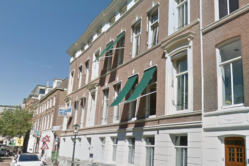 Amres-pand in Den Haag aan Spiegelstraat 17-21