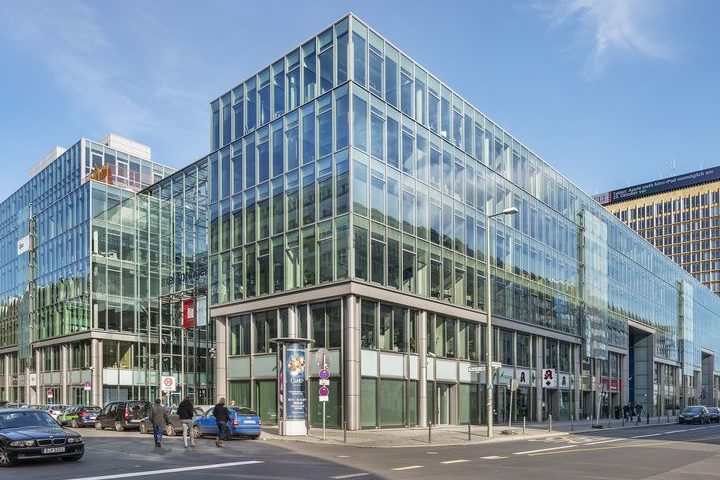 Axel Springer Passage aan Markgrafenstraße Berlijn