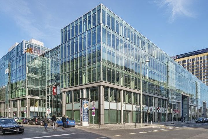 Axel Springer Passage aan Markgrafenstraße Berlijn