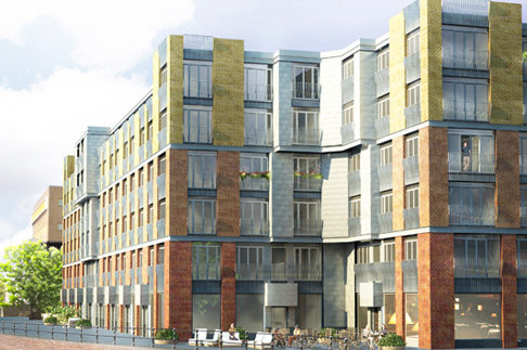 Woonzorgcomplex De Makroon van M.J. de Nijs Projectontwikkeling is een van de 92 genomineerde opgeleverde projecten.