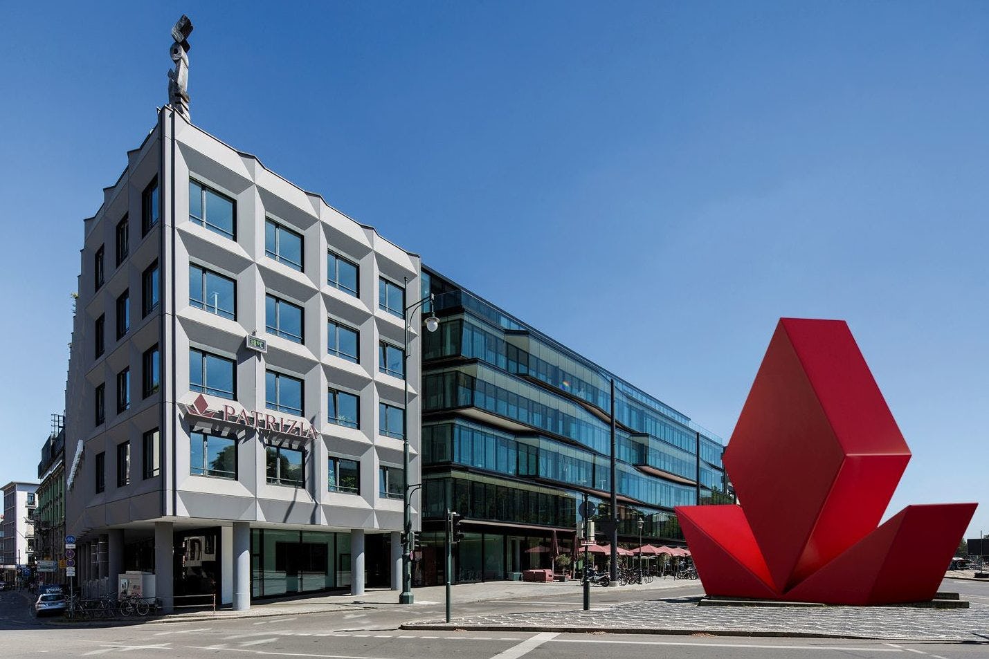 Patrizia-hoofdkantoor in Augsburg Duitsland