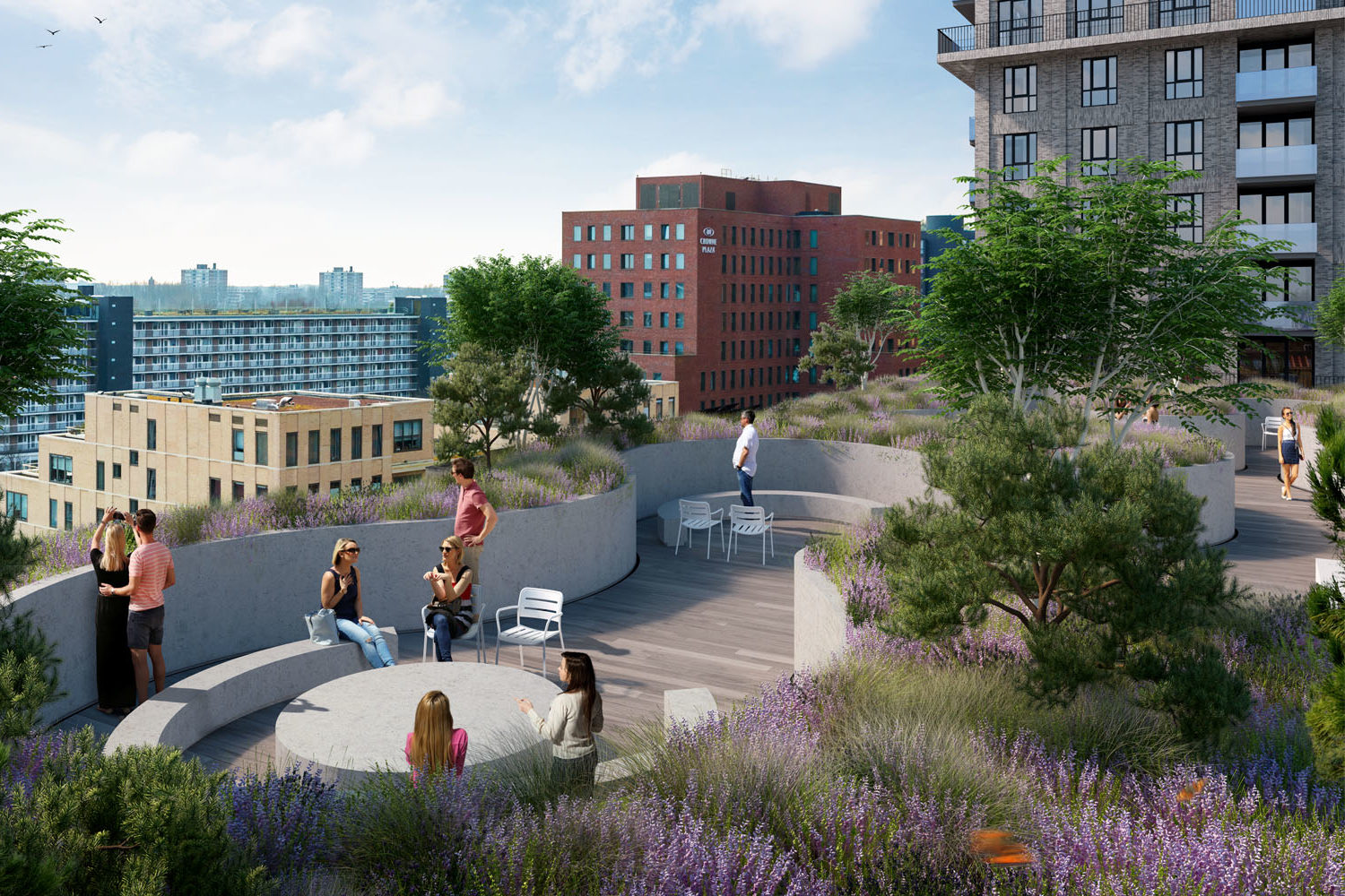 Amsterdam Zuidas The Gustav-daktuin