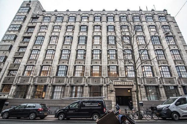 Bungehuis aan Spuistraat Amsterdam