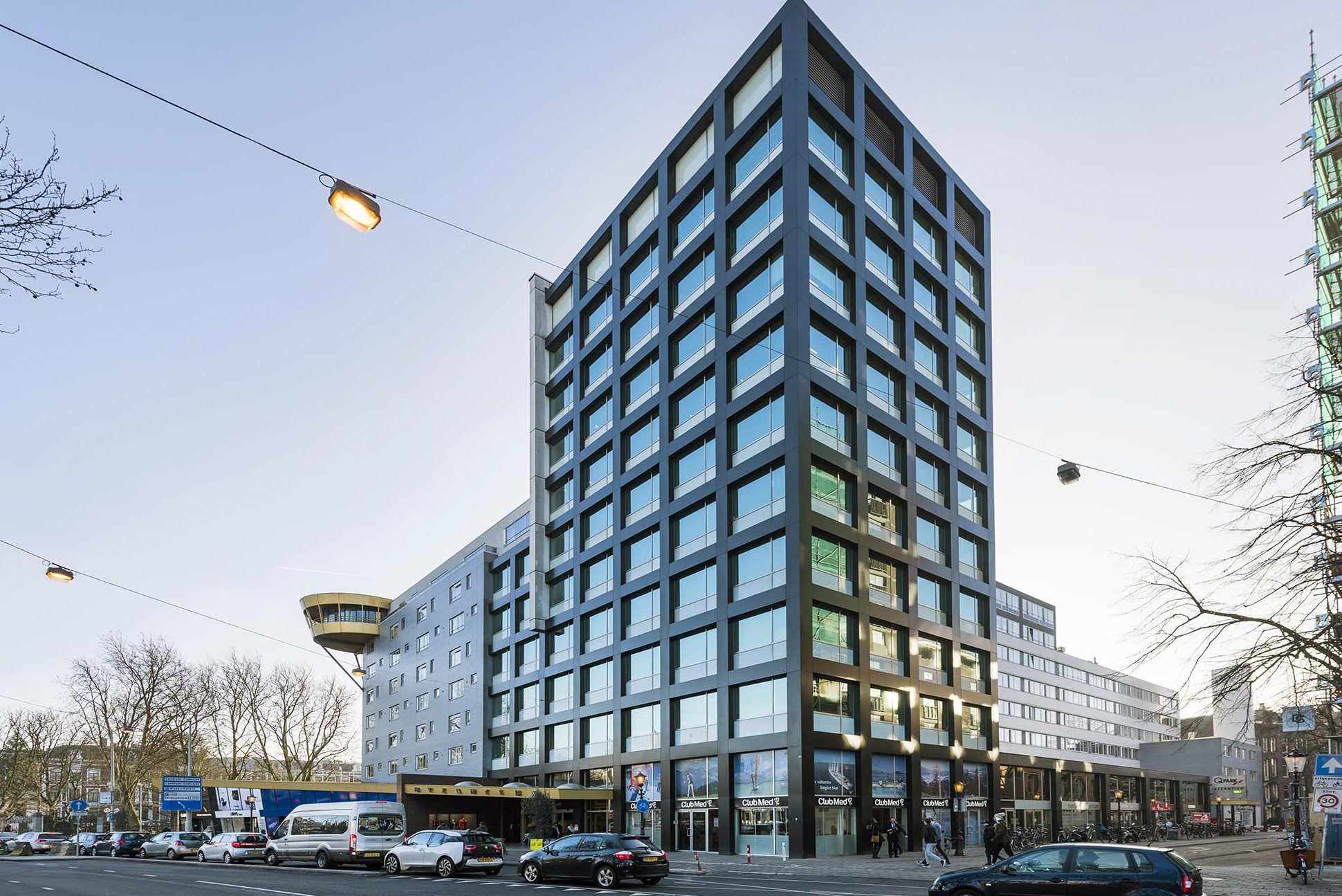 Byzantium-complex aan Stadhouderskade 13 in Amsterdam