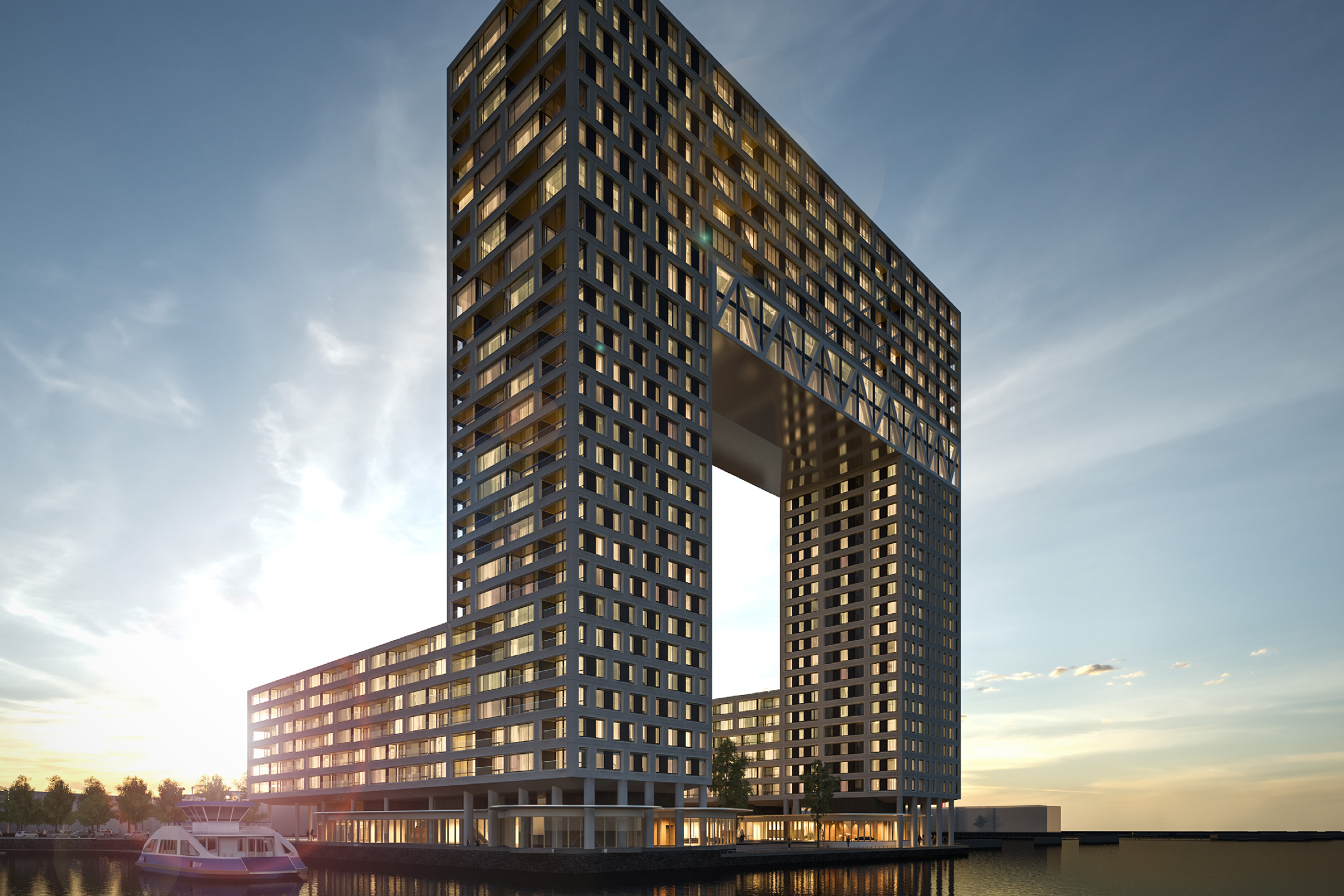 Pontsteiger Houthavens Amsterdam