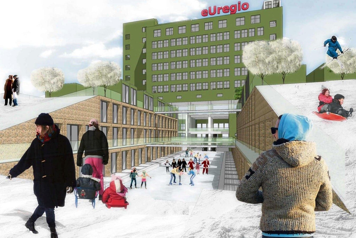 Vermeend geplande studentencampus Heerlen