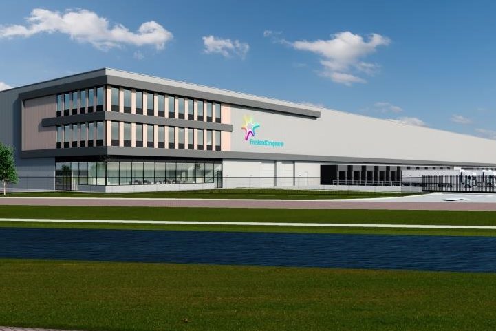nieuwe distributiecentrum van FrieslandCampina in Meppel