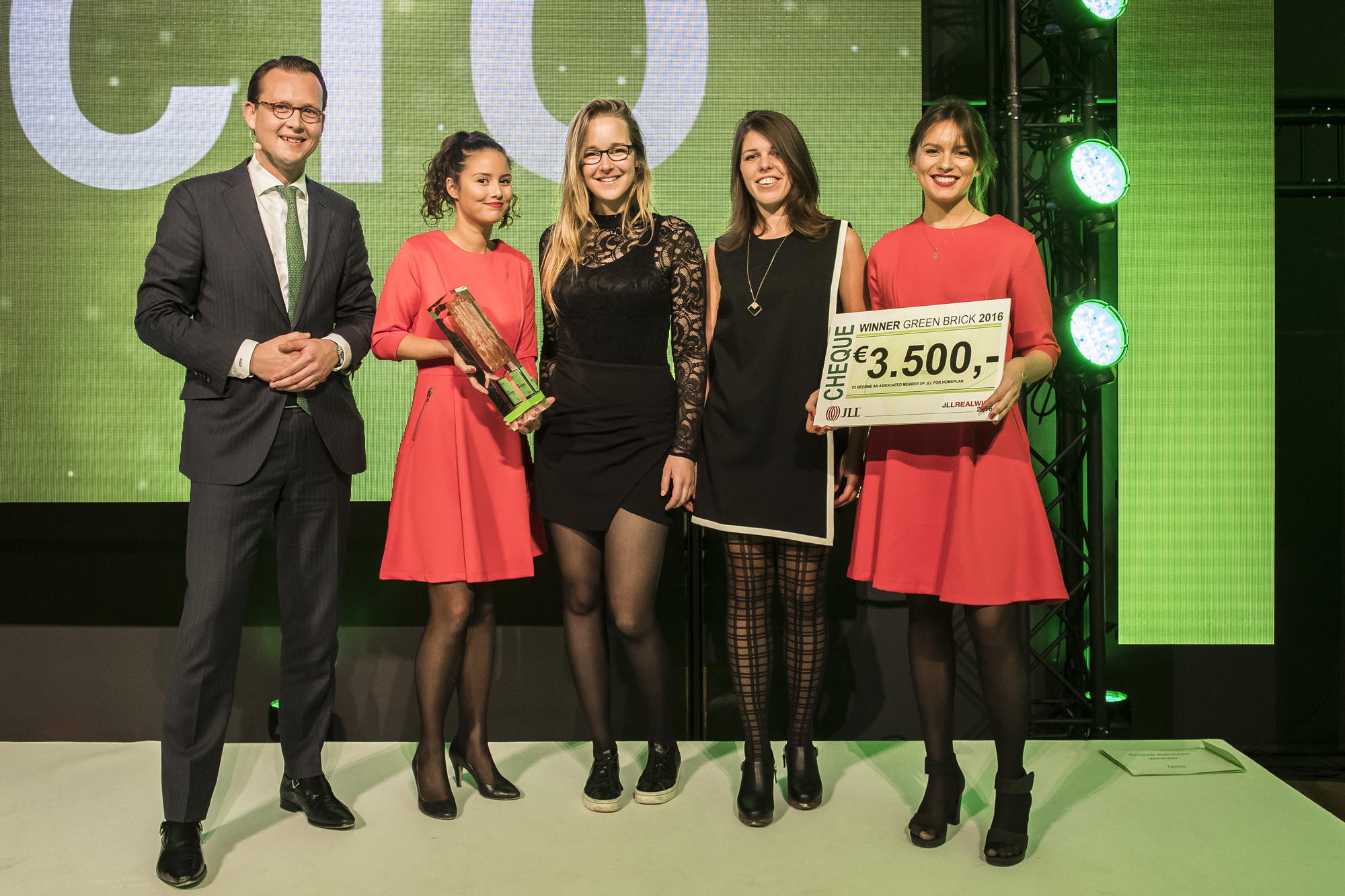 Softwarebedrijf Octo won de Groene Baksteen in 2016