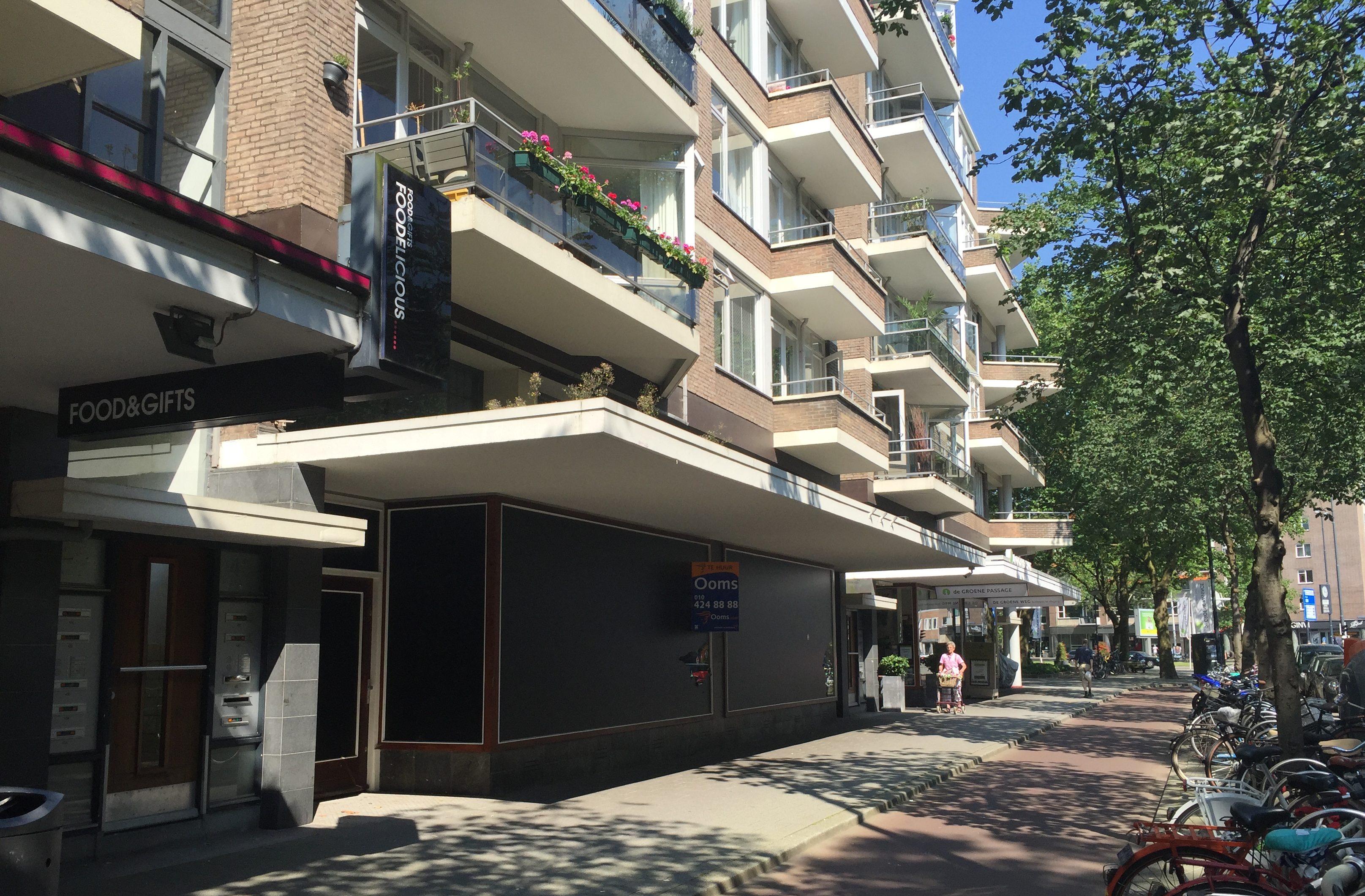 Groene Passage, Mariniersweg in Rotterdam