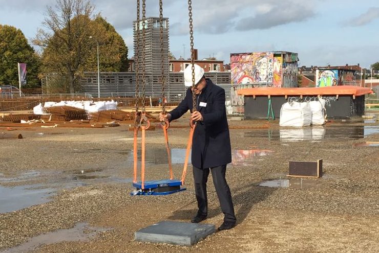 Wethouder Roeland van der Schaaf van stad Groningen