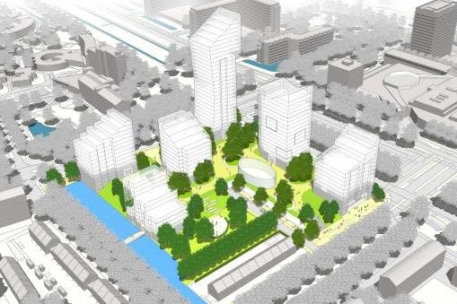 Schetsontwerp voor HBG-locatie Rijswijk