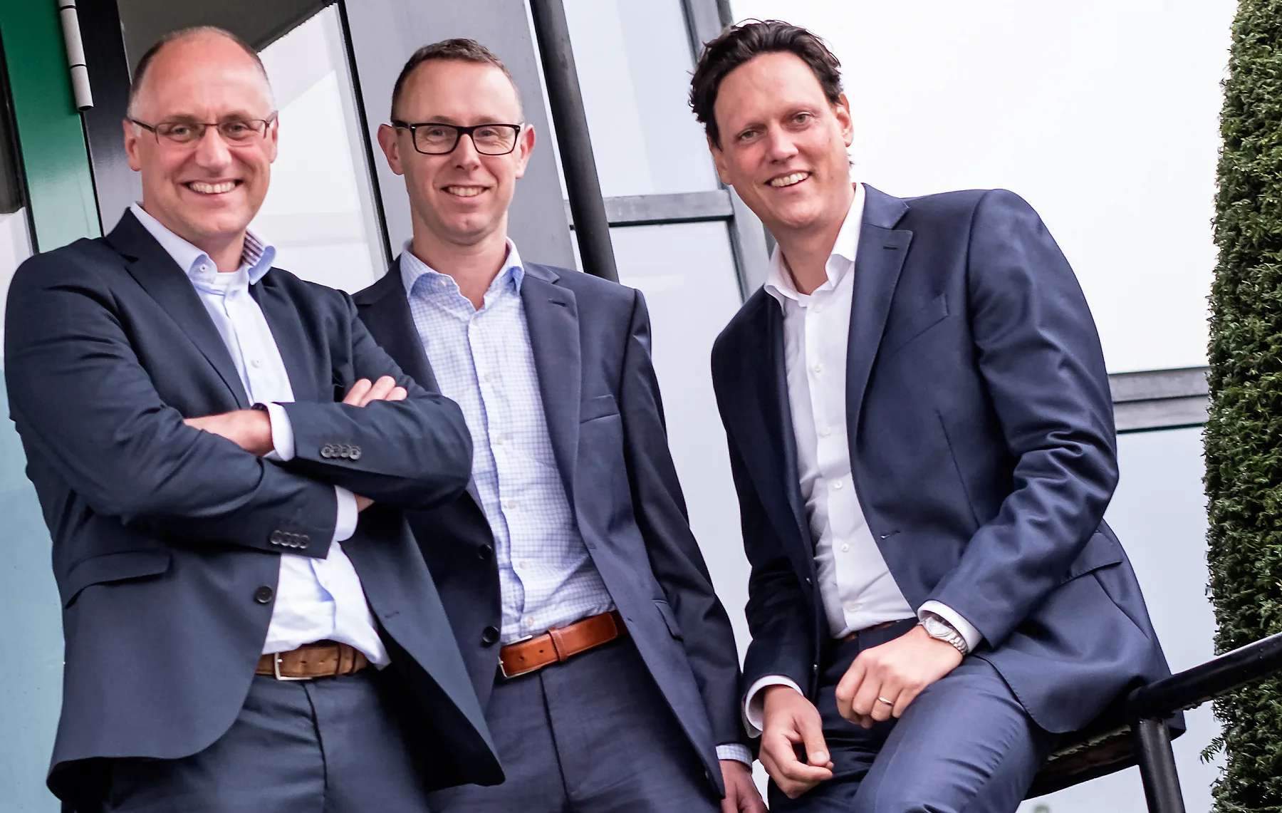 Piet Dekker, Casper Helms en Guillaume Chevalier