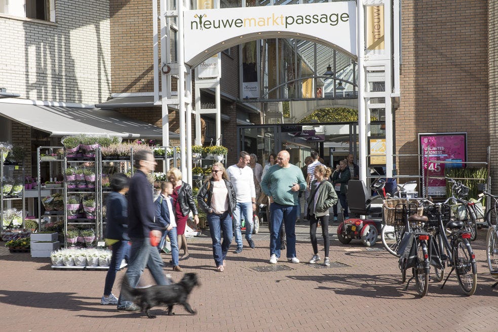 winkelpassage Nieuwe Markt in Gouda