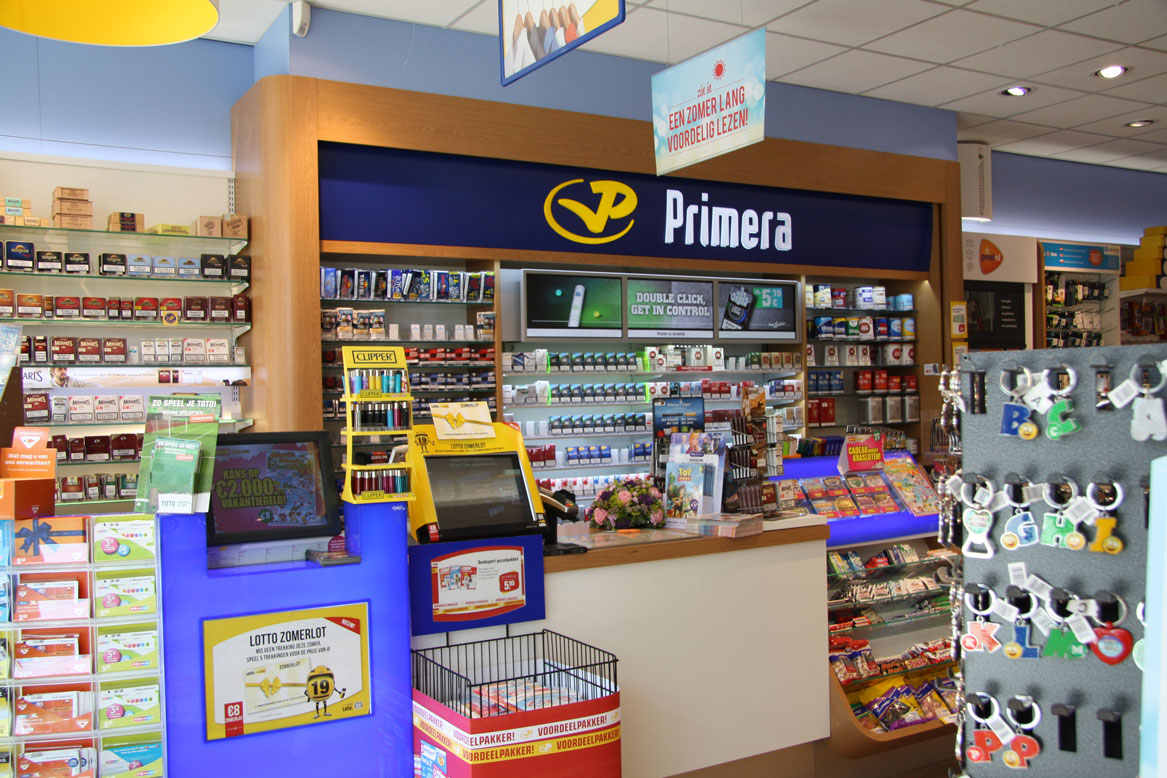 Een van de 500 Primera-winkels