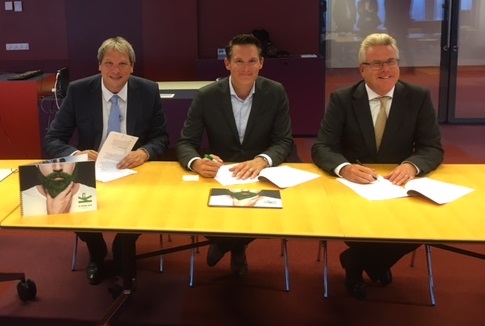 Stebru tekent grondcontract Groene Kaap Rotterdam