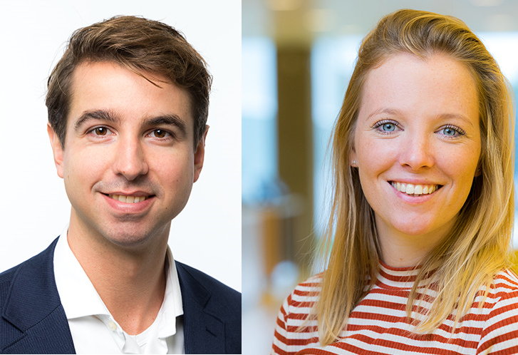 Rick van Hees en Bente Vedder