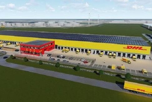 WDP-complex met zonnepanelen in Amsterdam