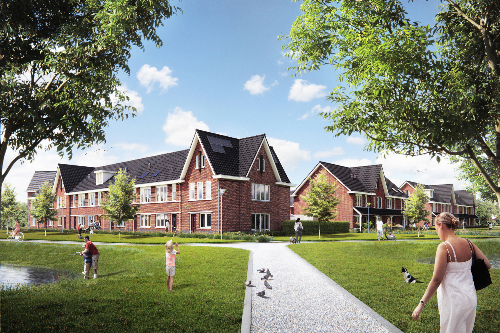 Woningen in Park100, Alphen aan den Rijn