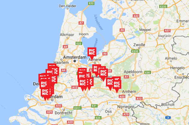 Picnic bij de grootste geldverbranders