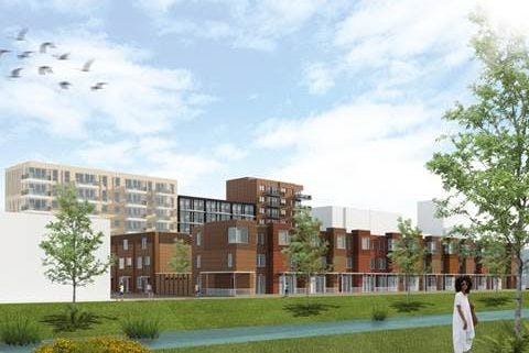 Blokken W3 en W4 van De Entree Haarlem