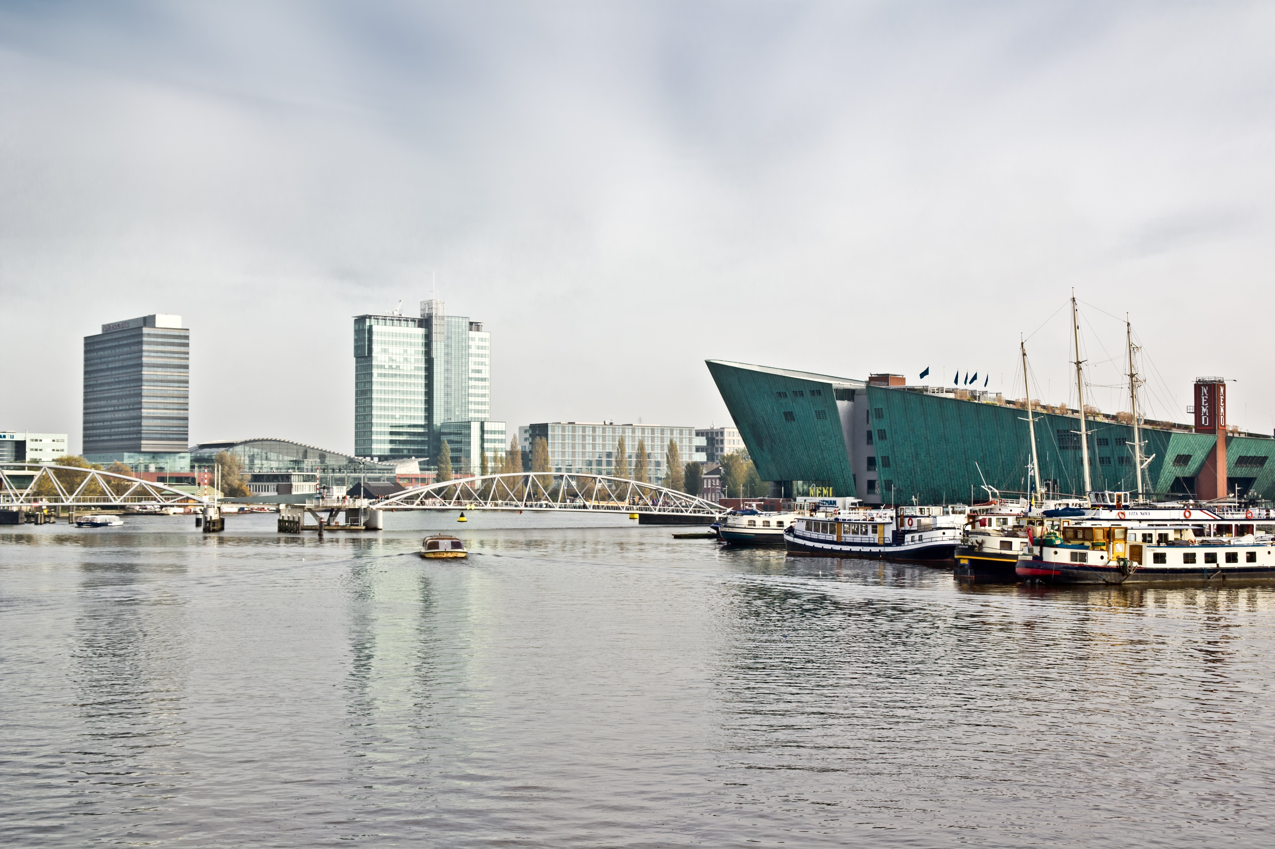 Amsterdam met Nemo en Passengerterminal