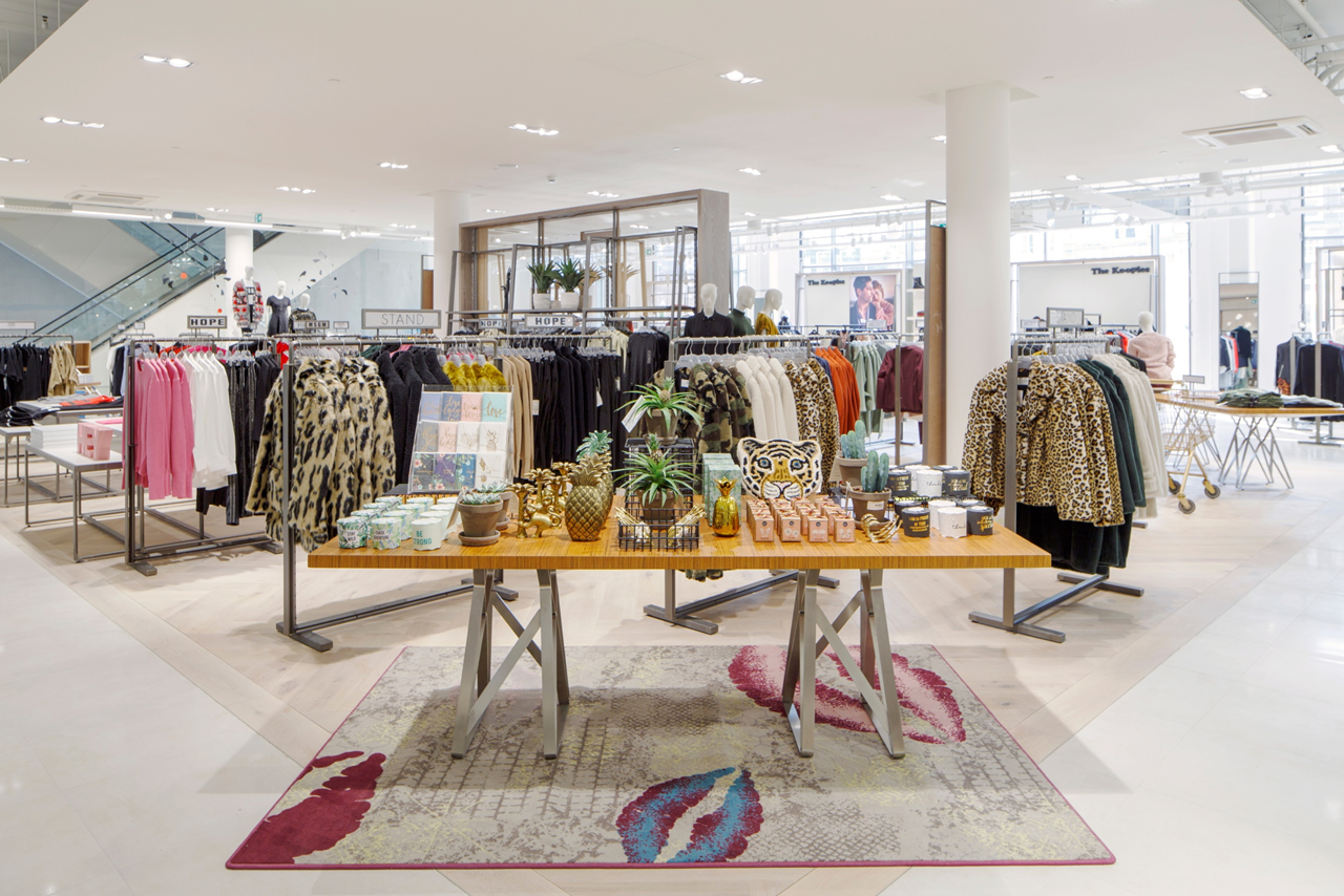 Winkelinterieur Hudson's Bay