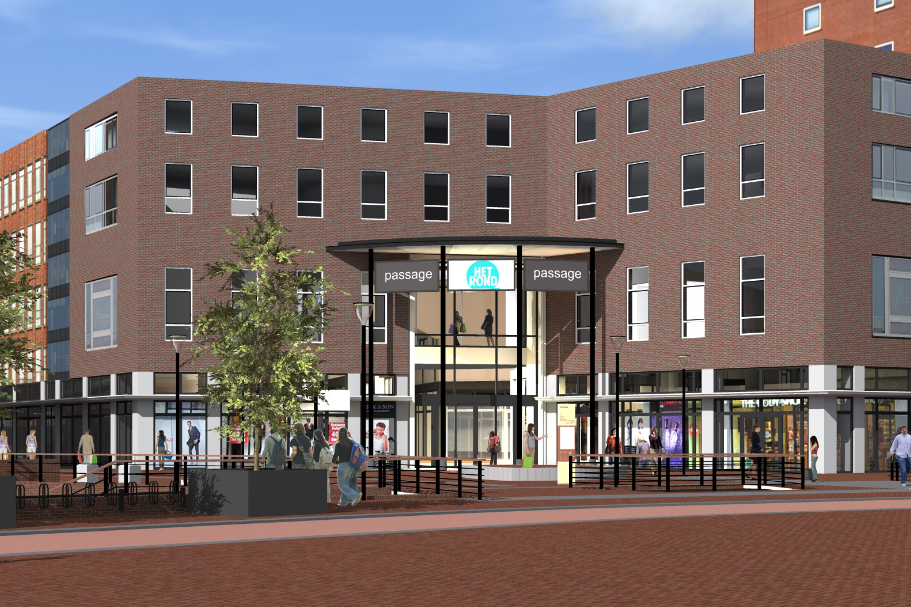 Passage winkelcentrum Het Rond in Houten
