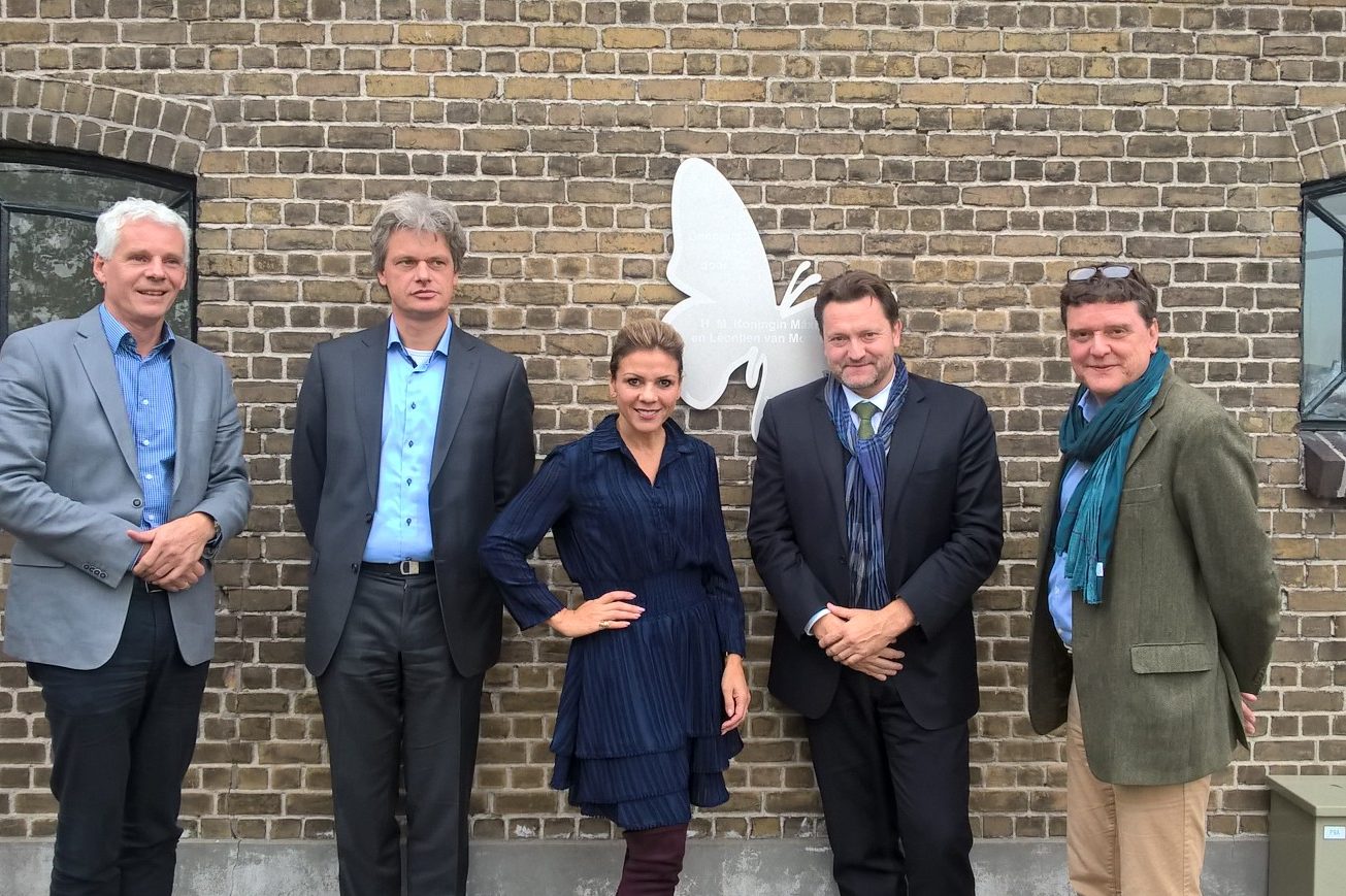 Kees Trimp, Bert van Scherpenzeel, Leontien Zijlaard-Van Moorsel, Bert Deen en Johannes van Bentum