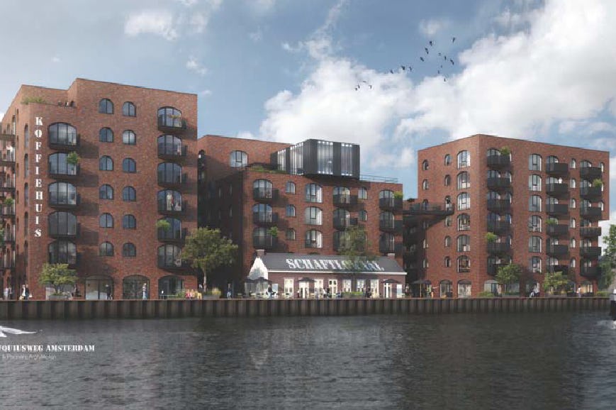 Nieuwbouwproject van Vorm en Porten Development Cruquius in Cruquius