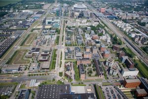 Kantorenwijk Amstel III in Amsterdam